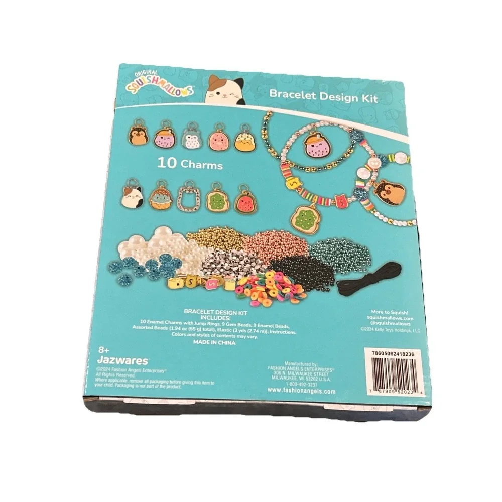 Squishmallows Hello Friends Charm Bracelet Kit 1